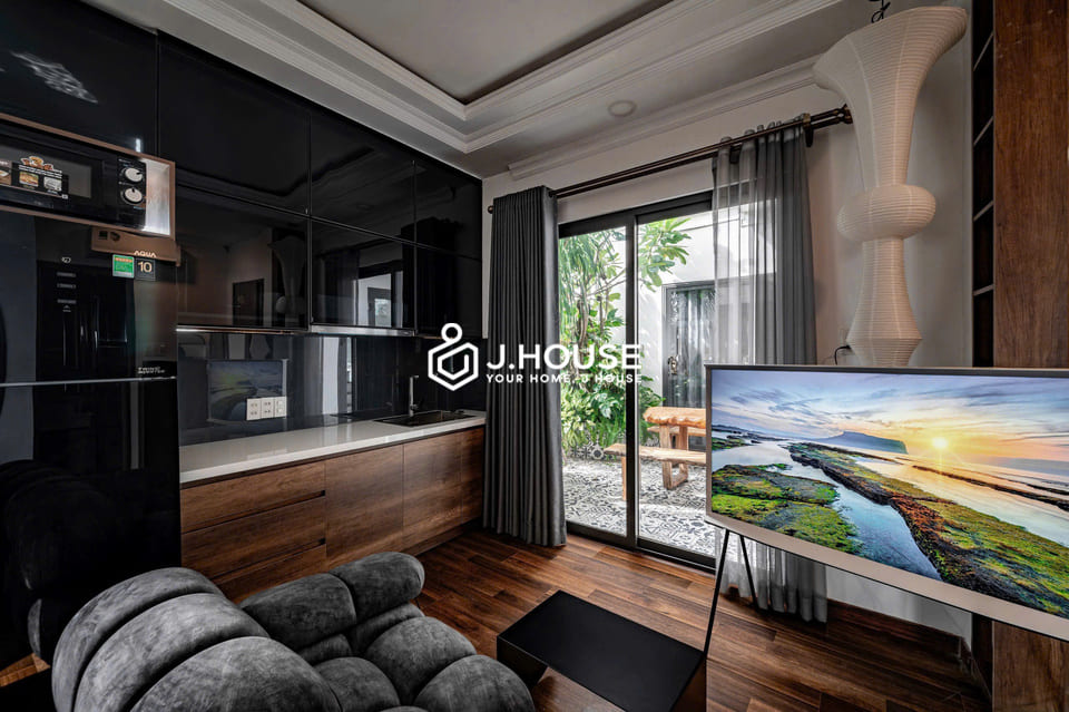 Rooftop 2br apartment with garden at Lux Residence, Tan Binh District