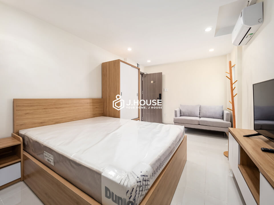 Studio apartment for rent at T.O.D Apartment Thao Dien, District 2, HCMC