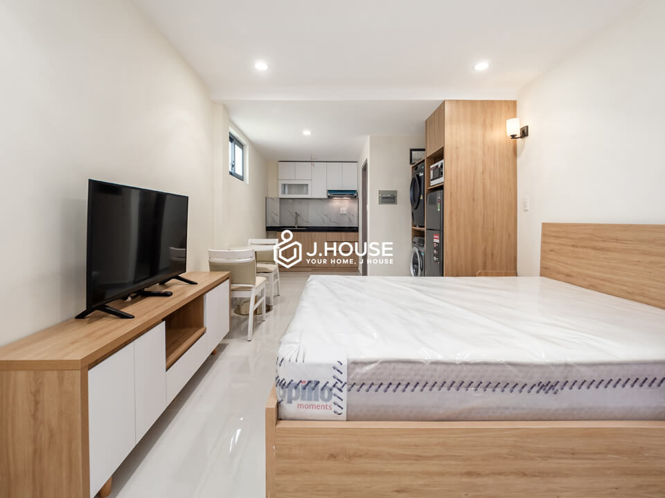 Studio apartment for rent at T.O.D Apartment Thao Dien, District 2, HCMC