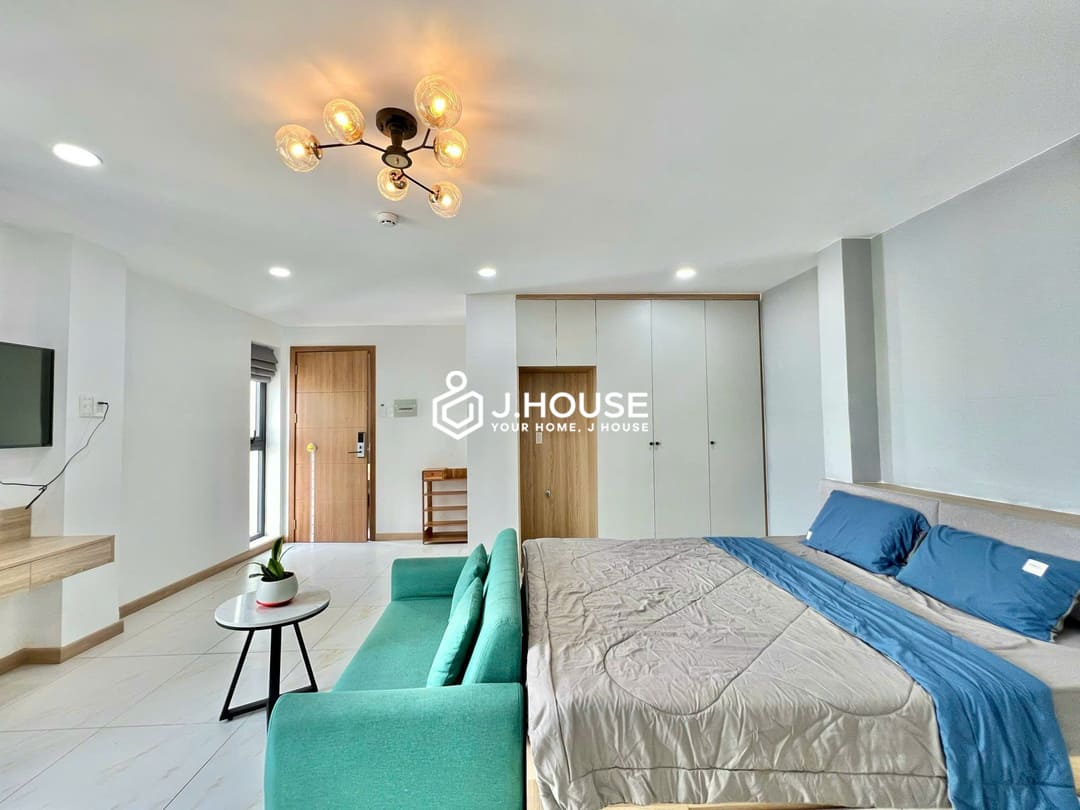 Studio apartment for rent in HCMC- Aura Living, District 3, HCMC-1
