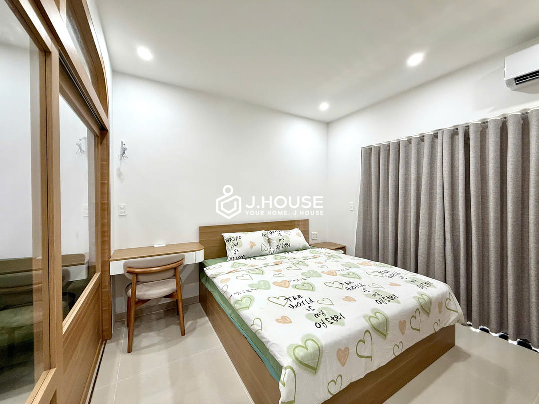 1br apartment for rent with a balcony and a washer at Joo House Thao Dien, HCMC