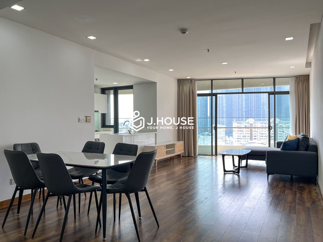 2br apartment at City Garden Binh Thanh Apartment, HCMC - high floor, nice view, spacious