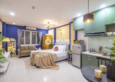 Adora studio apartment for rent on Ton That Tung Street, District 1, HCMC
