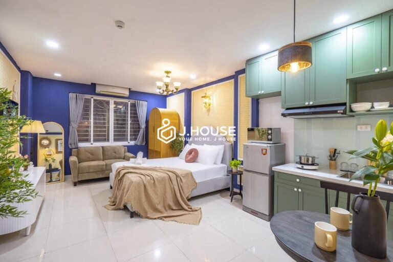 Adora Studio Apartment for Rent on Ton That Tung Street, D1 3 Adora studio apartment for rent on Ton That Tung Street, District 1, HCMC