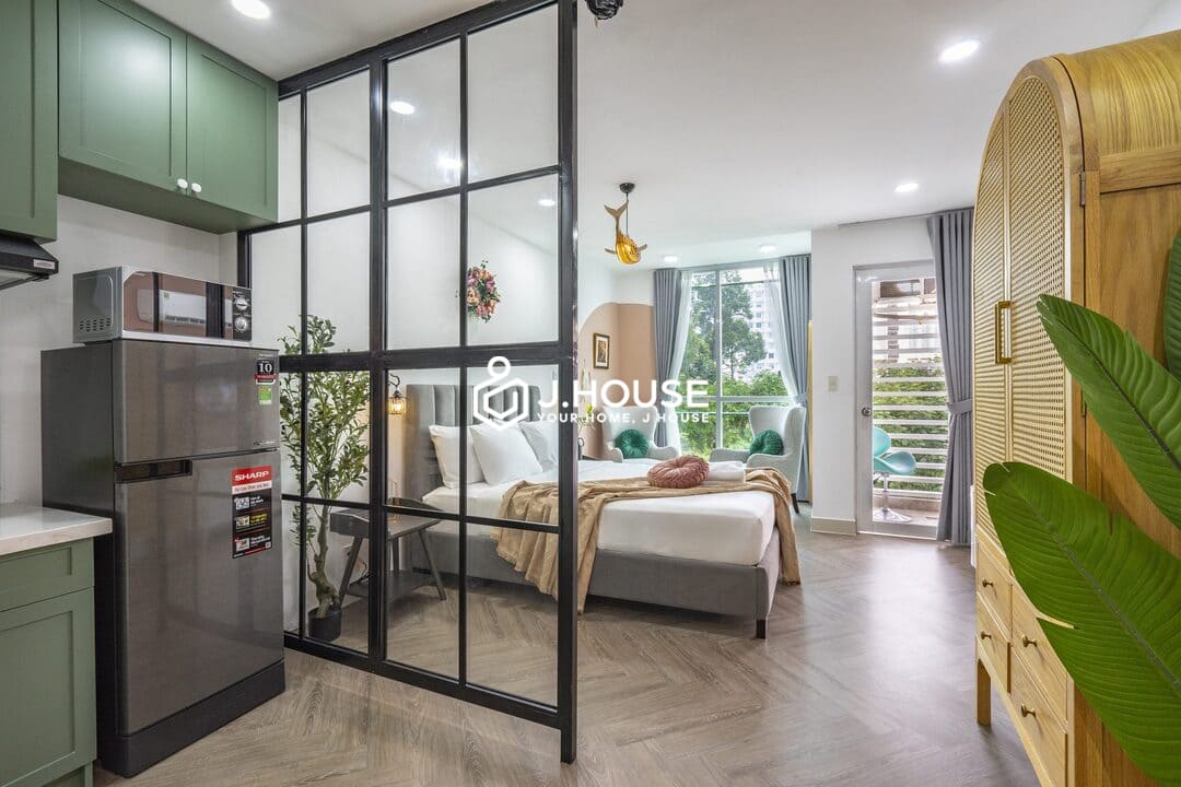 Derry studio apartment nex to central park in Disrict 1, HCMC
