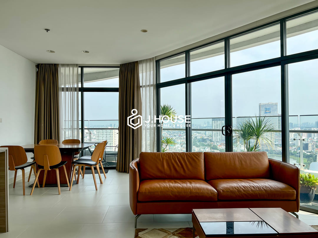 High floor 2br apartment with nice view at City Garden Binh Thanh, HCMC