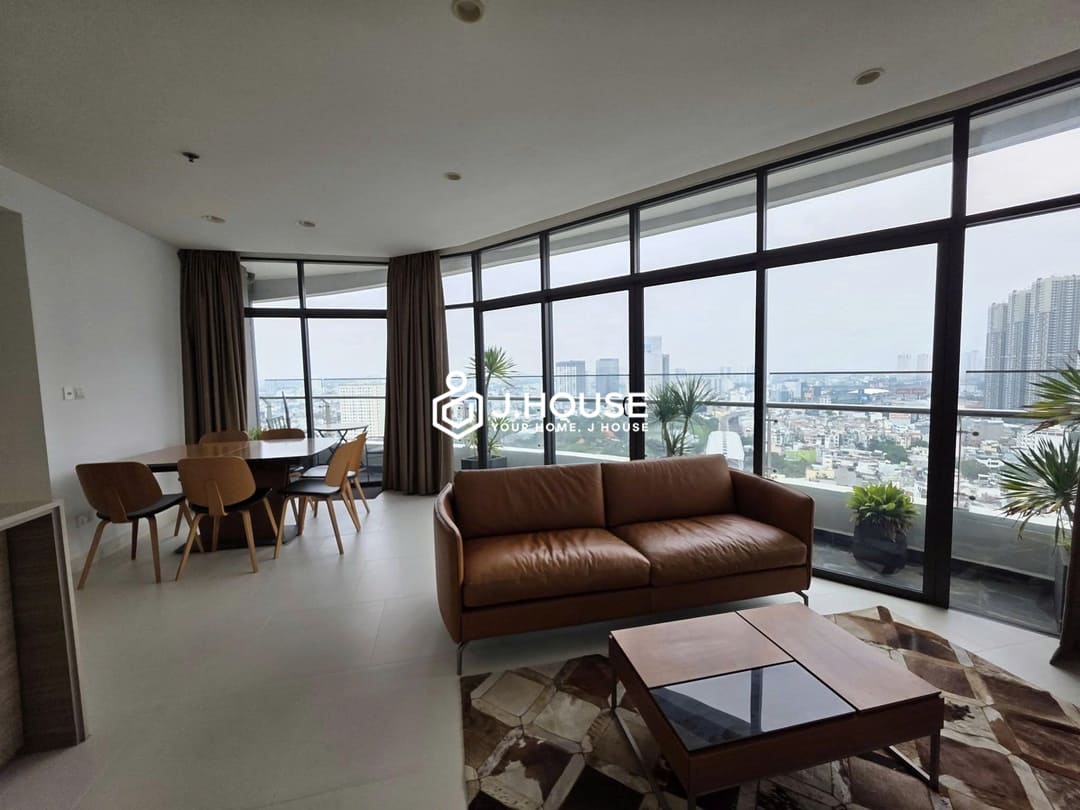 High floor 2br apartment with nice view at City Garden Binh Thanh, HCMC