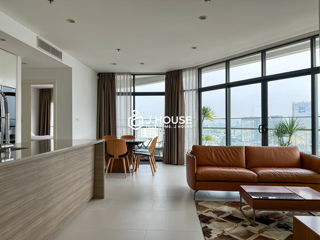 High floor 2br apartment with nice view at City Garden Binh Thanh, HCMC