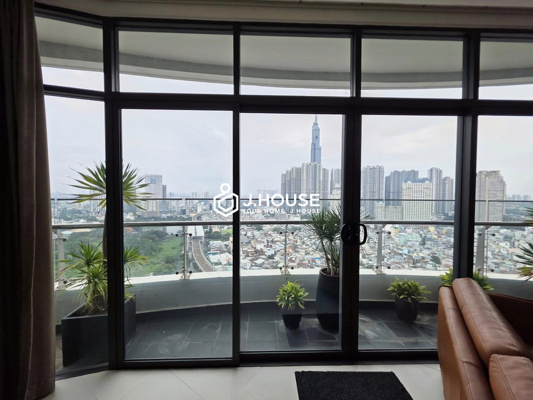 High floor 2br apartment with nice view at City Garden Binh Thanh, HCMC