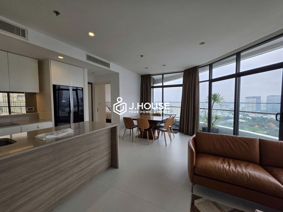 High floor 2br apartment with nice view at City Garden Binh Thanh, HCMC