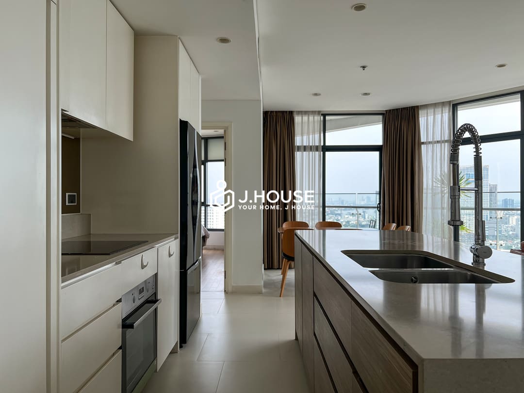 High floor 2br apartment with nice view at City Garden Binh Thanh, HCMC