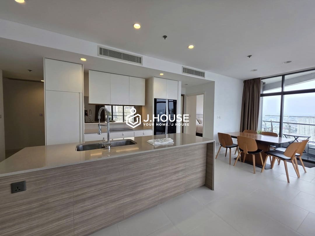 High floor 2br apartment with nice view at City Garden Binh Thanh, HCMC