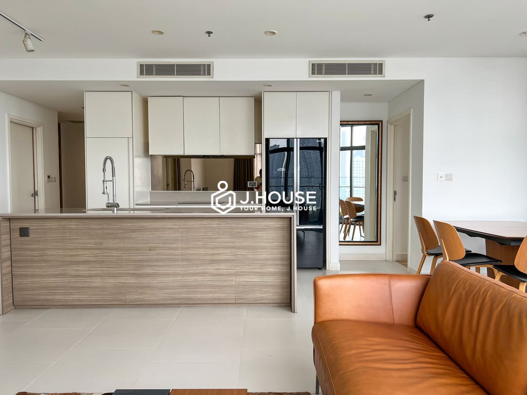 High floor 2br apartment with nice view at City Garden Binh Thanh, HCMC