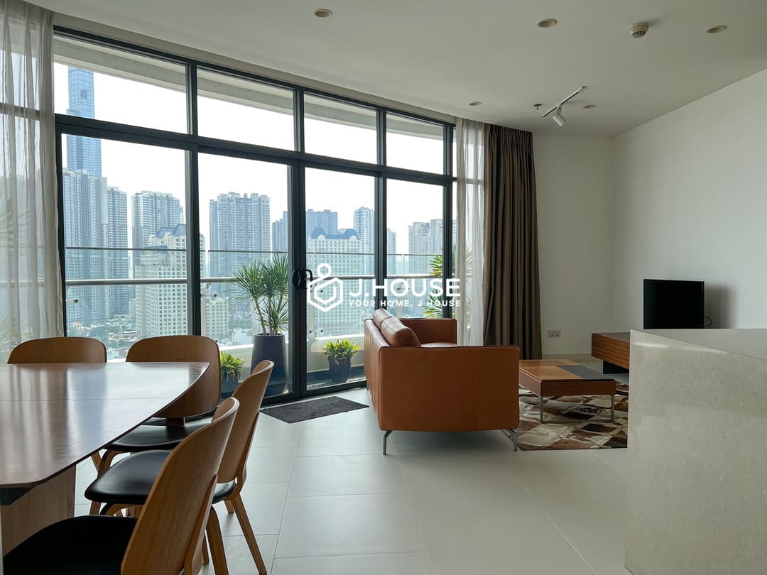 High floor 2br apartment with nice view at City Garden Binh Thanh, HCMC