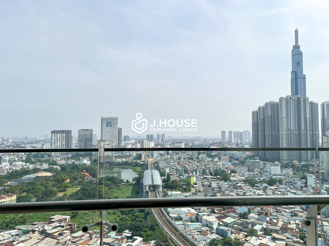 High floor 2br apartment with nice view at City Garden Binh Thanh, HCMC