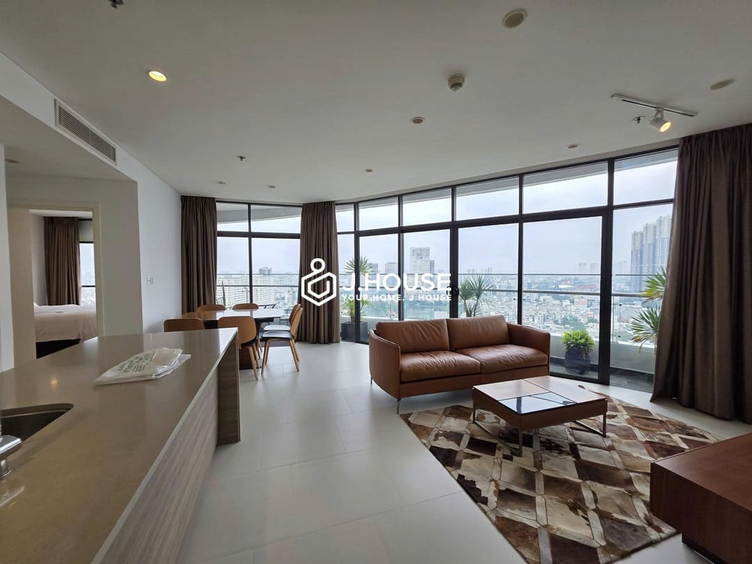High floor 2br apartment with nice view at City Garden Binh Thanh, HCMC