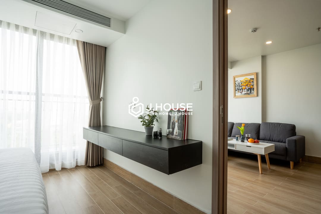 Modern 1BR serviced apartment at SQ Thao Dien, District 2, HCMC-3