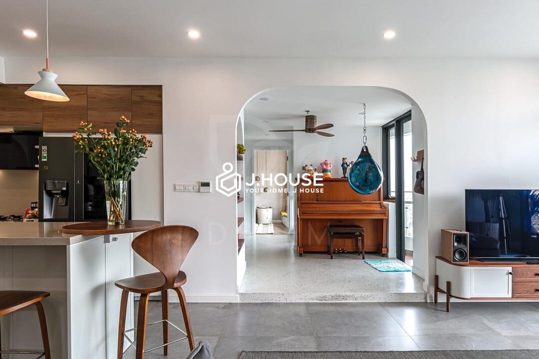 Modern 2br apartment for rent at City Garden Condos Binh Thanh, HCM