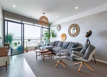 Modern 2br apartment for rent at City Garden Condos Binh Thanh, HCM