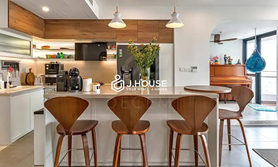 Modern 2br apartment for rent at City Garden Condos Binh Thanh, HCM