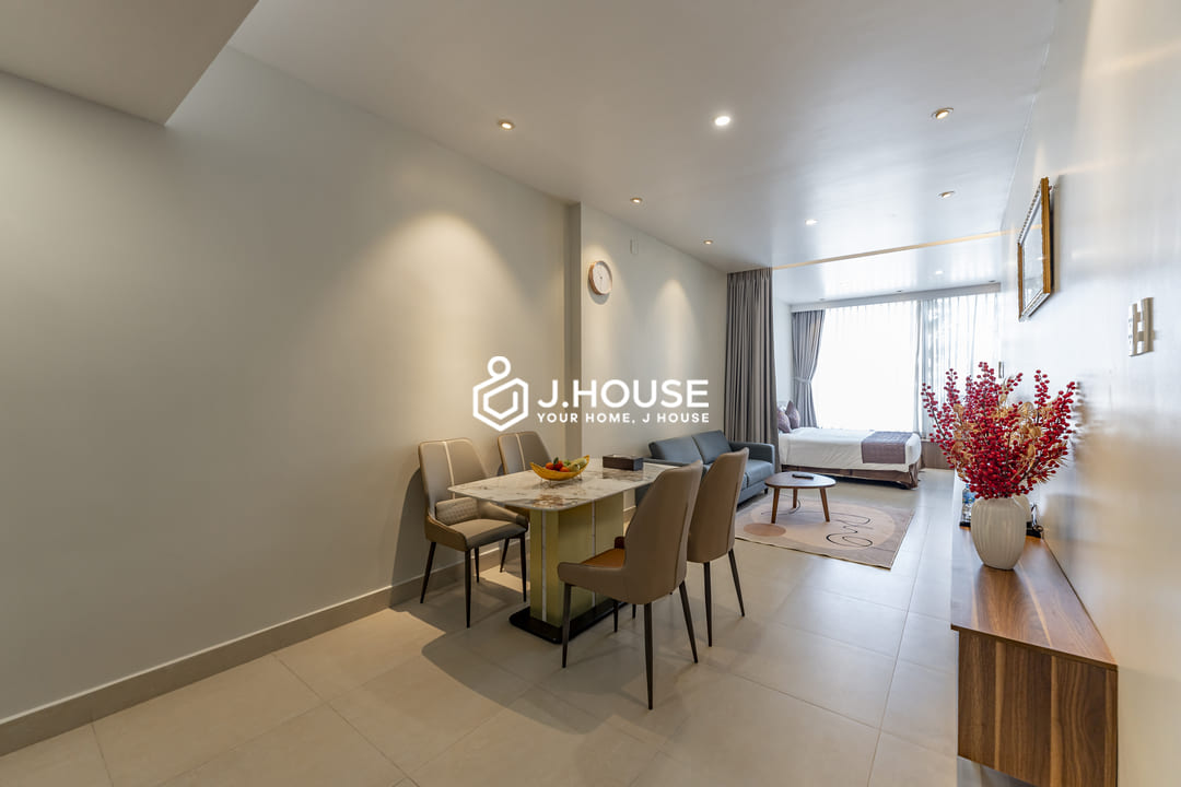 Modern & Spacious studio apartment for rent near the airport, Tan Binh District-2