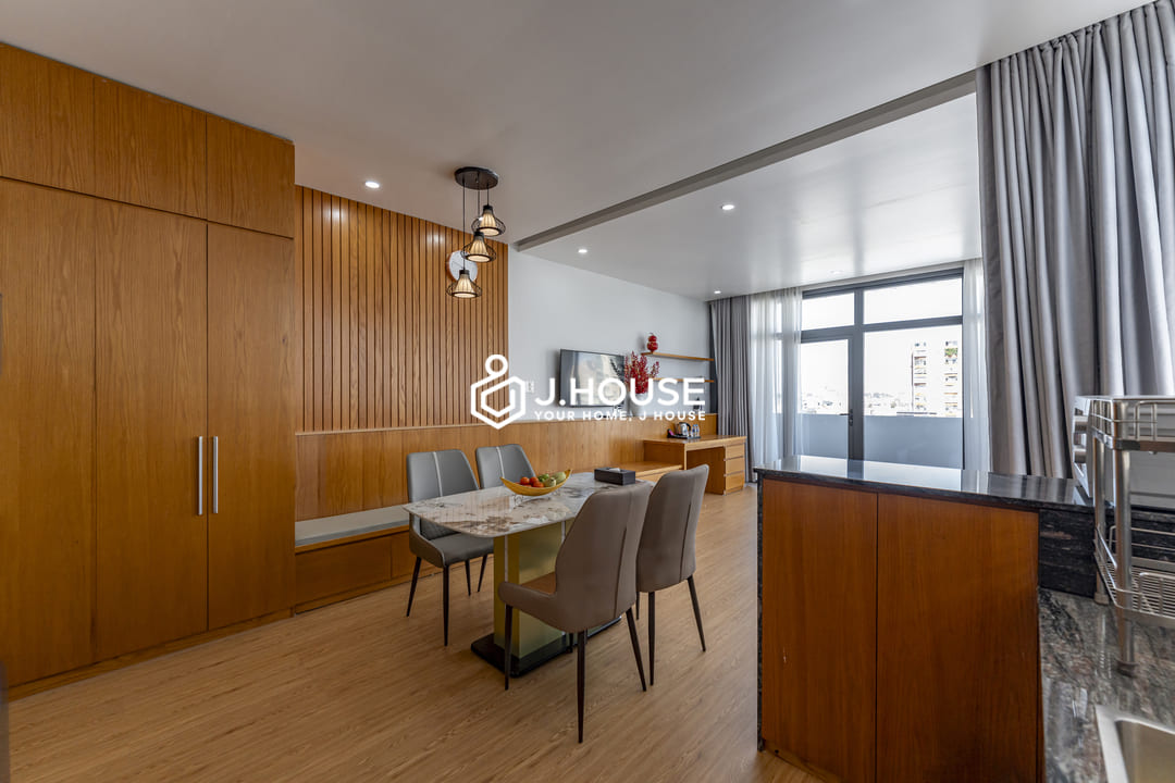 Modern studio with balcony for rent in Tan Binh District, HCMC - Next to Gia Dinh Park-0