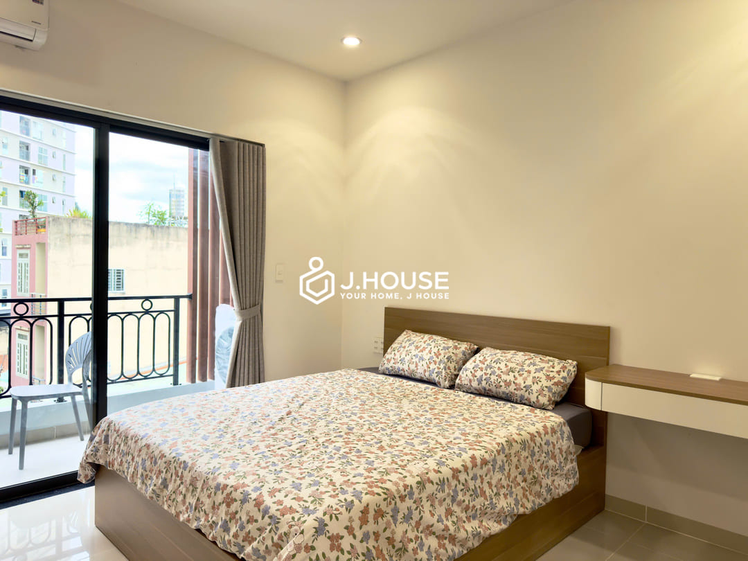 New 1br apartment for rent with a balcony and a washer at Joo House Thao Dien, HCMC-1