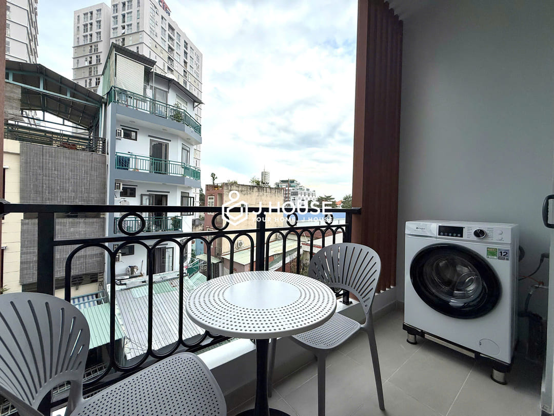 New apartment for rent with a balcony and a washer at Joo House Thao Dien, HCMC