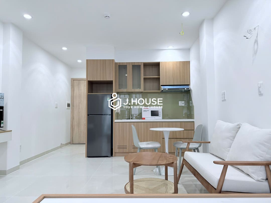 New apartment for rent with a balcony and a washer at Joo House Thao Dien, HCMC-3