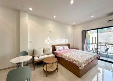 New apartment for rent with a balcony and a washer at Joo House Thao Dien, HCMC