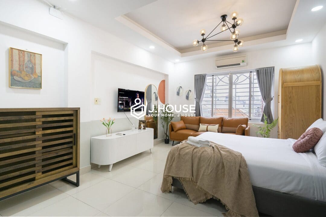 Nossa studio apartment for rent in District 1, HCMC-1