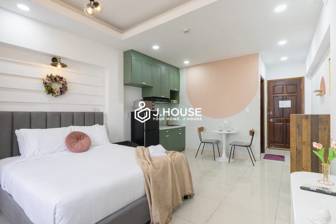 Nossa studio apartment for rent in District 1, HCMC-3
