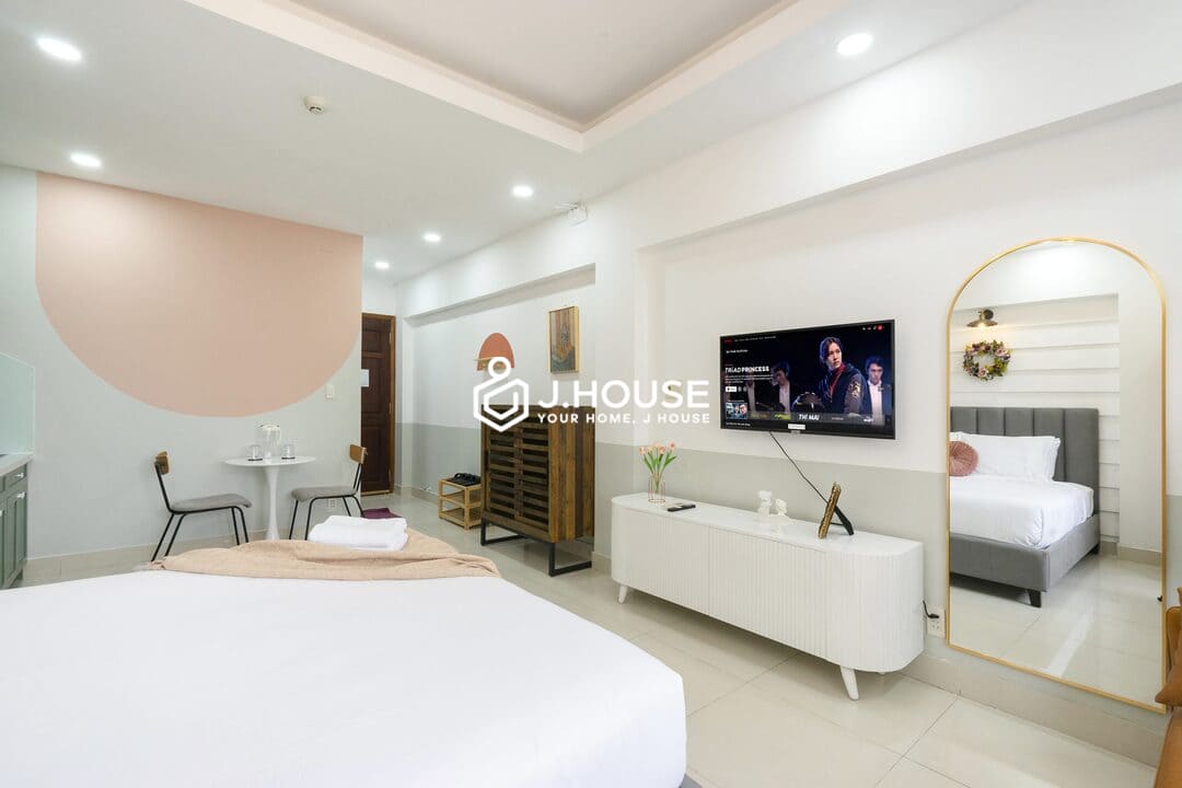 Nossa studio apartment for rent in District 1, HCMC-4