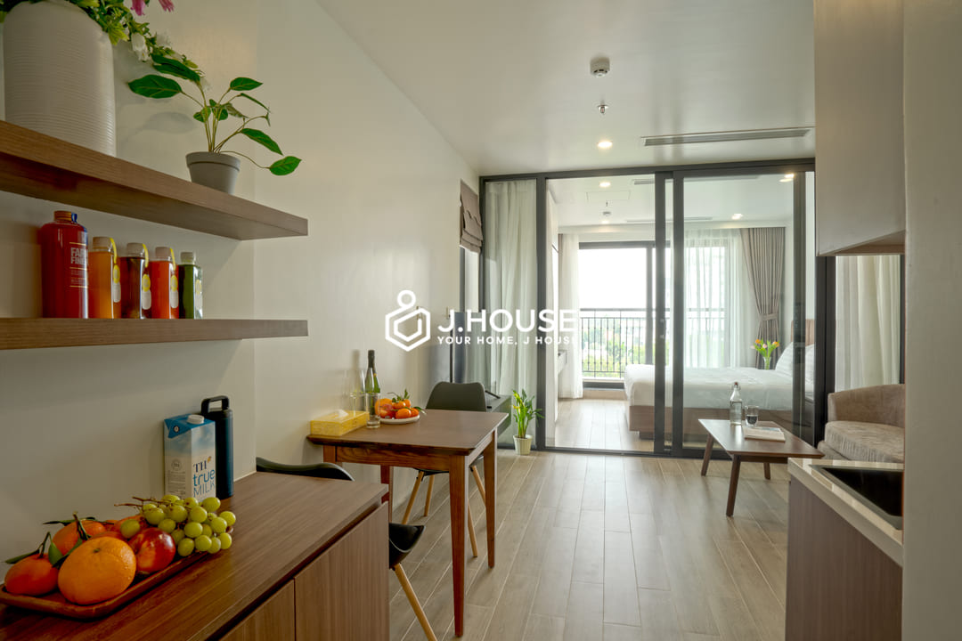 Rent 1 BR apartment in SQ Thao Dien, District 2, HCMC