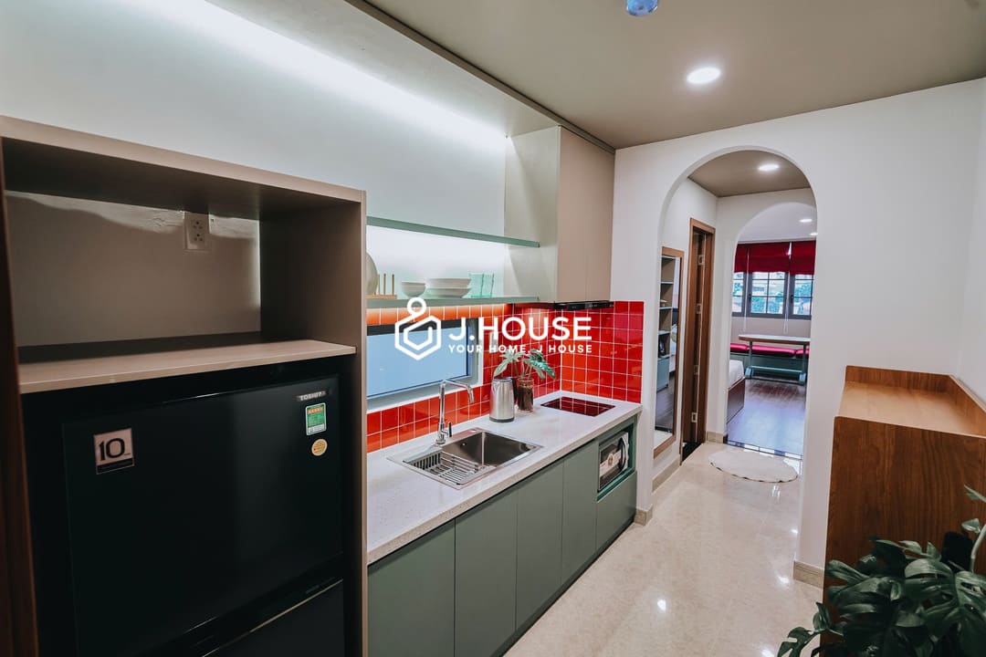 Rooftop 1 br apartment at GK INN, Phu Nhuan District, HCMC-1