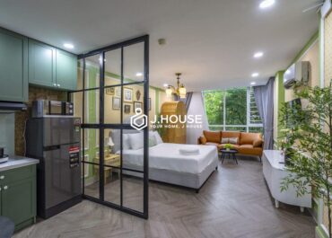 Santa studio apartment for rent in District 1, HCMC