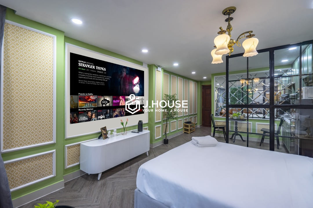 Santa studio apartment for rent in District 1, HCMC-4