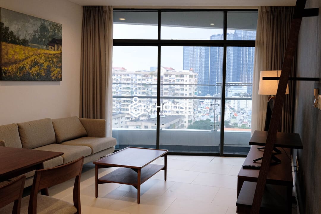 Spacious 1br apartment for rent at City Garden Binh Thanh