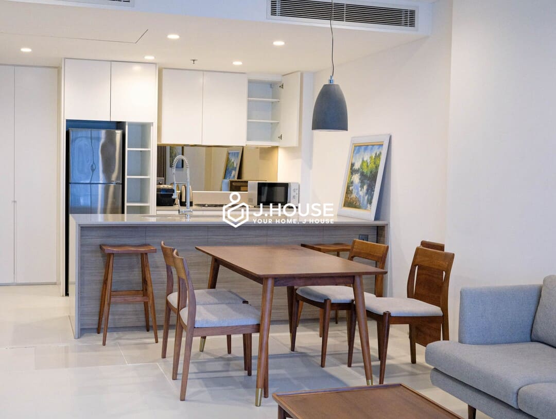 Spacious 1br apartment for rent at City Garden Binh Thanh