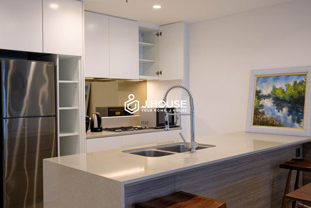 Spacious 1br apartment for rent at City Garden Binh Thanh