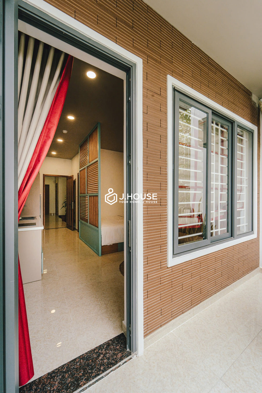 Studio apartment with large balcony at GK INN, Phu Nhuan District, HCMC-2