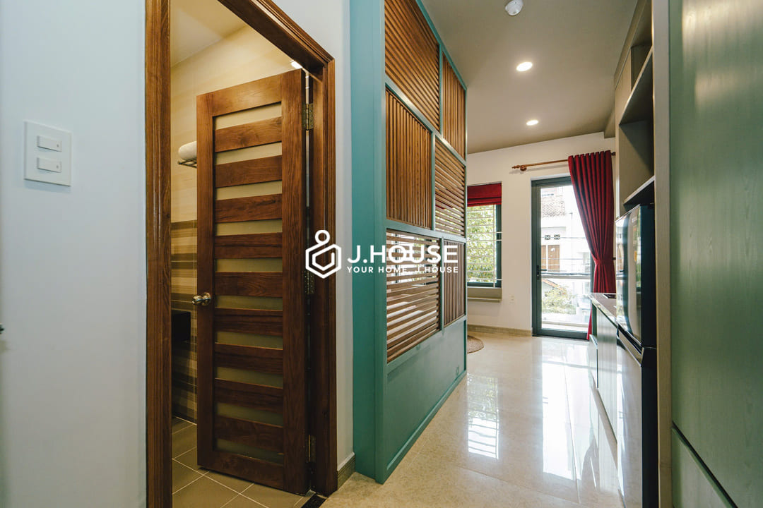 Studio apartment with large balcony at GK INN, Phu Nhuan District, HCMC-6