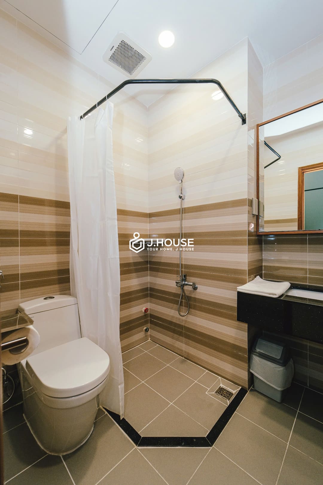 Studio apartment with large balcony at GK INN, Phu Nhuan District, HCMC-7