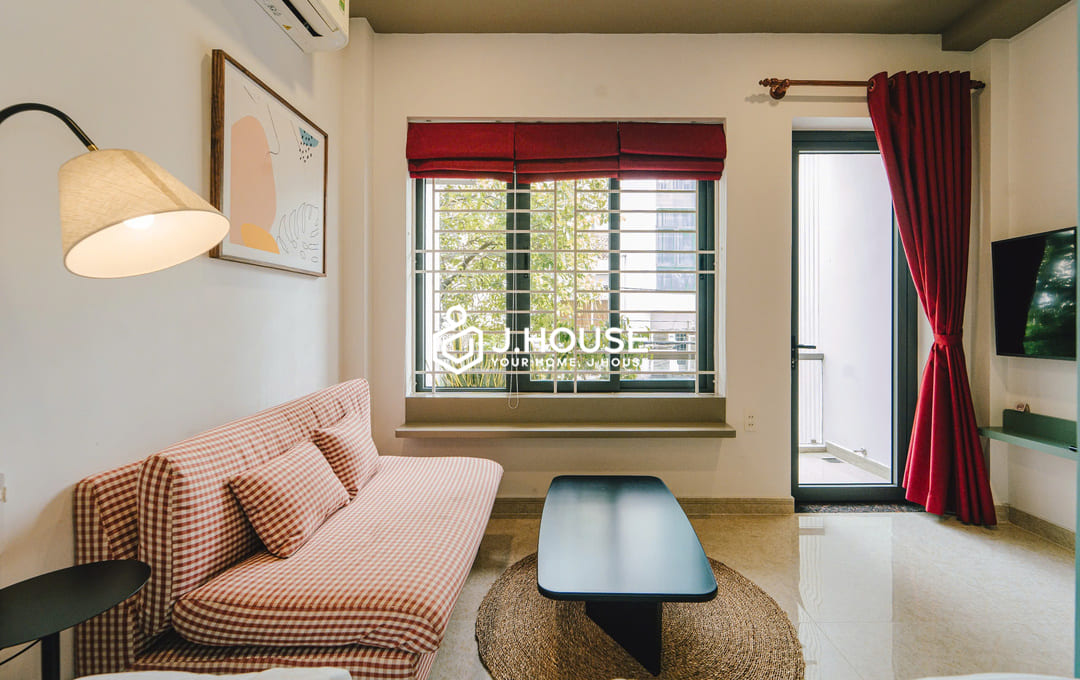 Studio apartment with large balcony at GK INN, Phu Nhuan District, HCMC