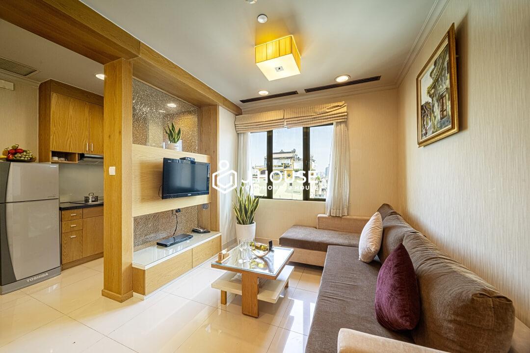 1 bedroom apartment for rent at Mayfair Suites, District 1, HCMC