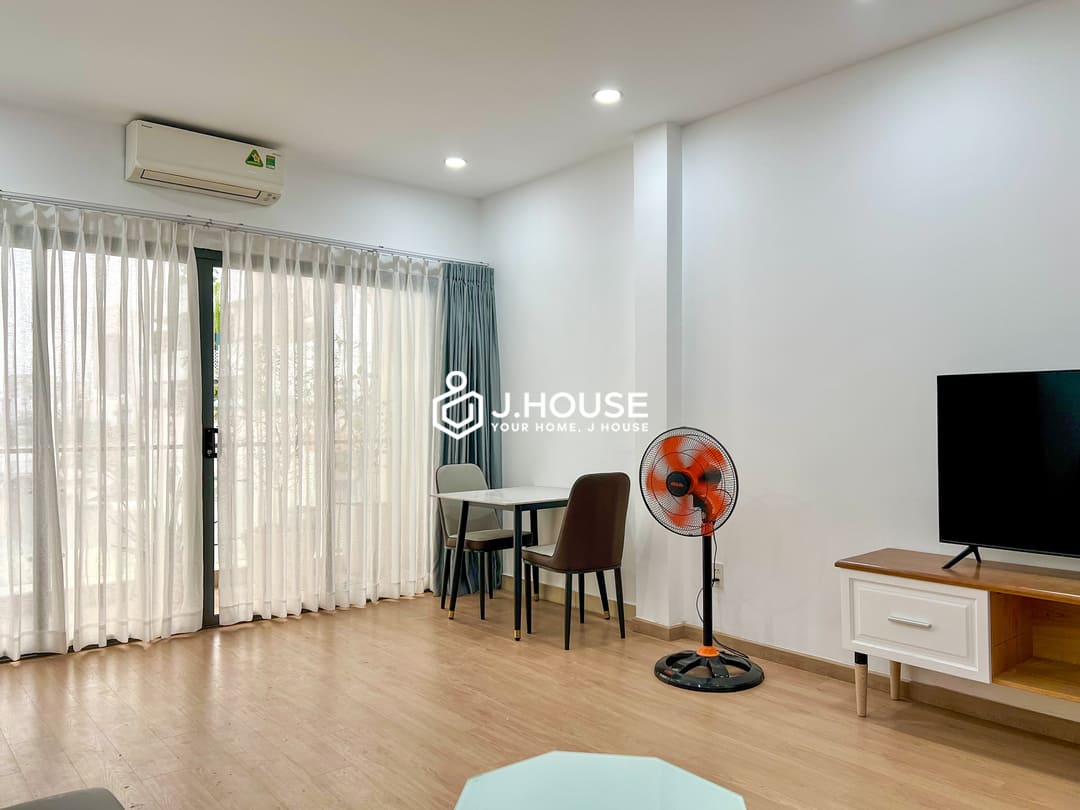 Bright 1 br apartment for rent in Thao Dien, District 2 - Thuy House-0