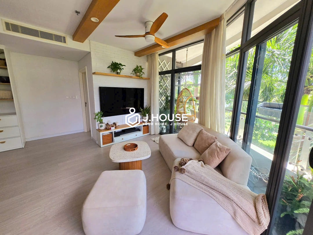 Charming Boho-style 2-br apartment for rent at City Garden Binh Thanh