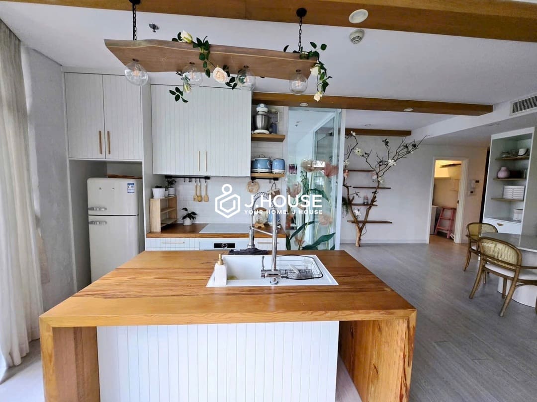 Charming Boho-style 2-br apartment for rent at City Garden Binh Thanh