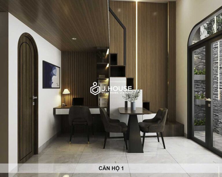 Mini Duplex with Private Garden for Rent in Phu Nhuan Arch Living-