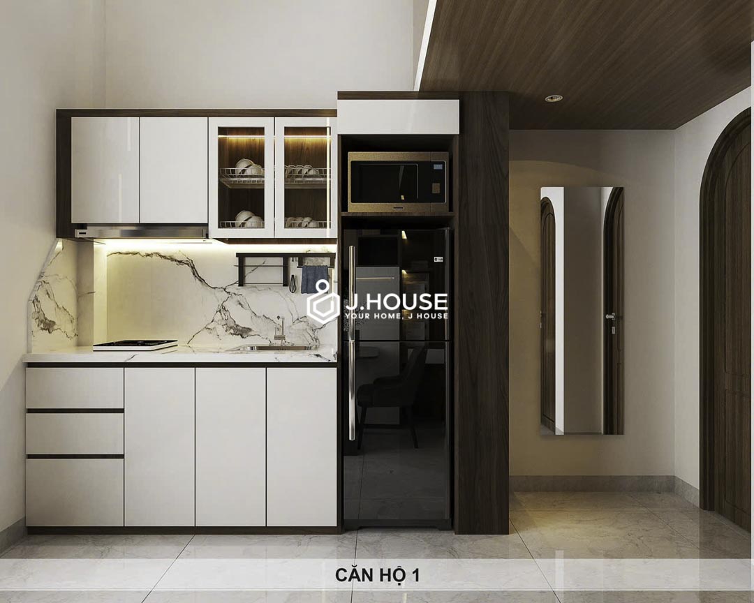 Mini Duplex with Private Garden for Rent in Phu Nhuan Arch Living-6